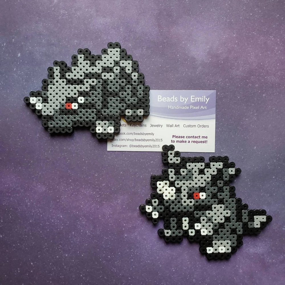 Rhyhorn & Rhydon Pokemon Fridge Magnets - Handmade Home Decor - Kids Room